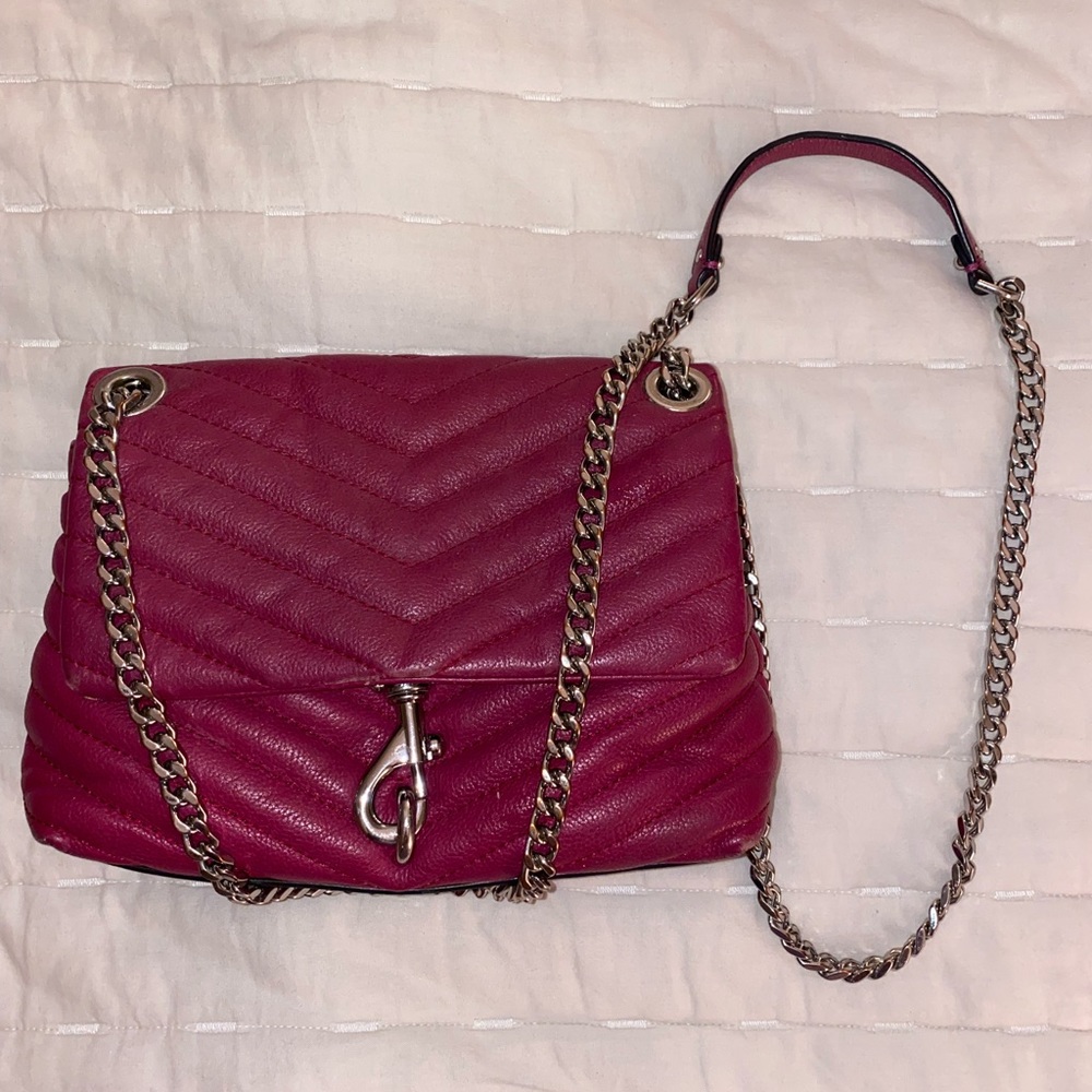 Rebecca Minkoff Edie Crossbody Bag in Pink